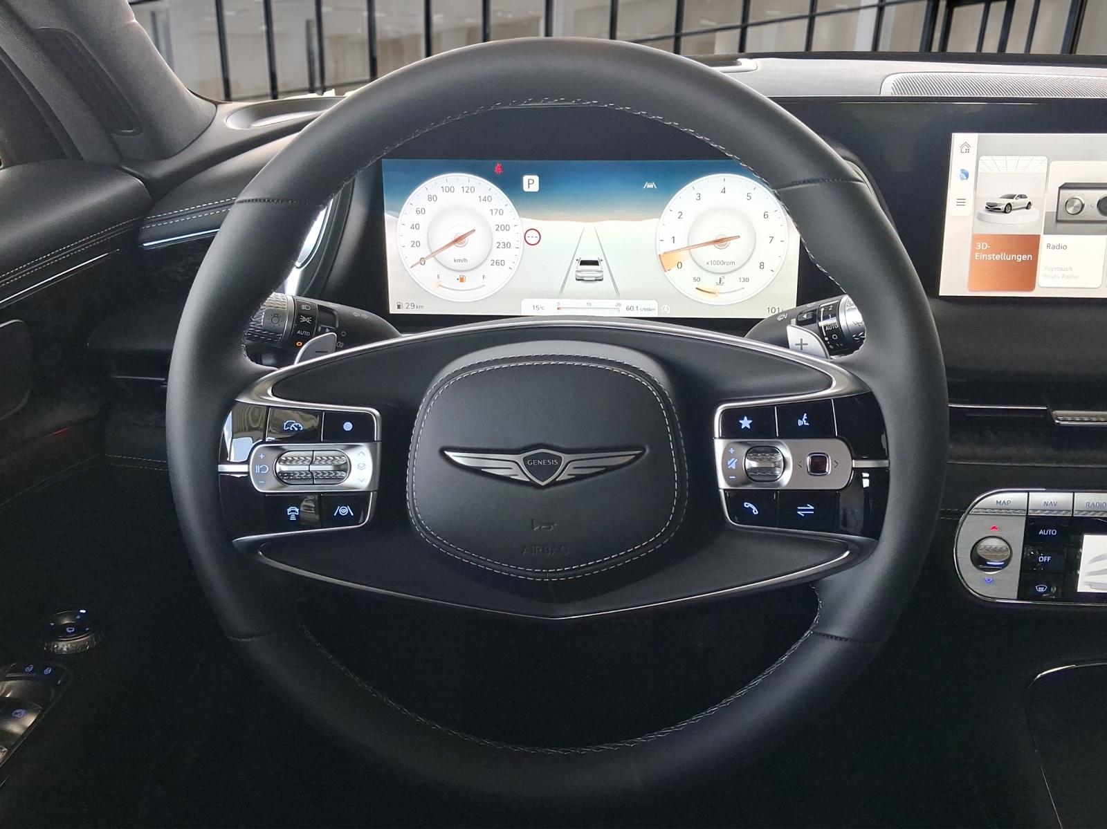 Genesis G90 T Mild Hybrid 3.5 AWD Pano B&O HuD 5-Sitzer