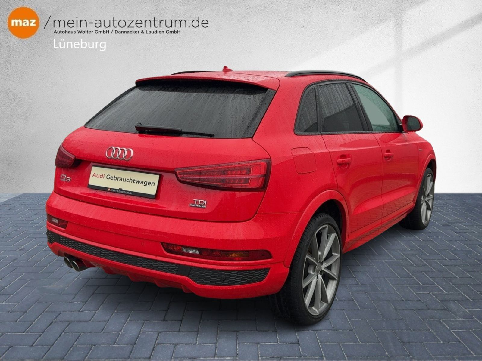 Fahrzeugabbildung Audi Q3 2.0 TDI quattro sport Alu LED AHK Pano. Navi