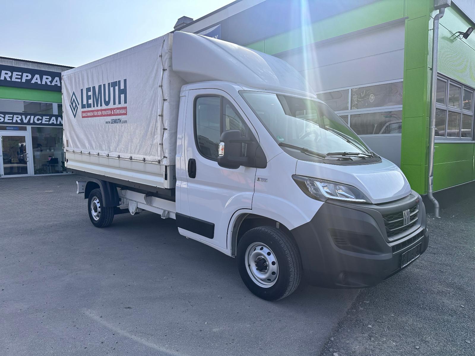 Fiat Ducato L3 160PS Pritsche+Plane, SHZ, Garantie