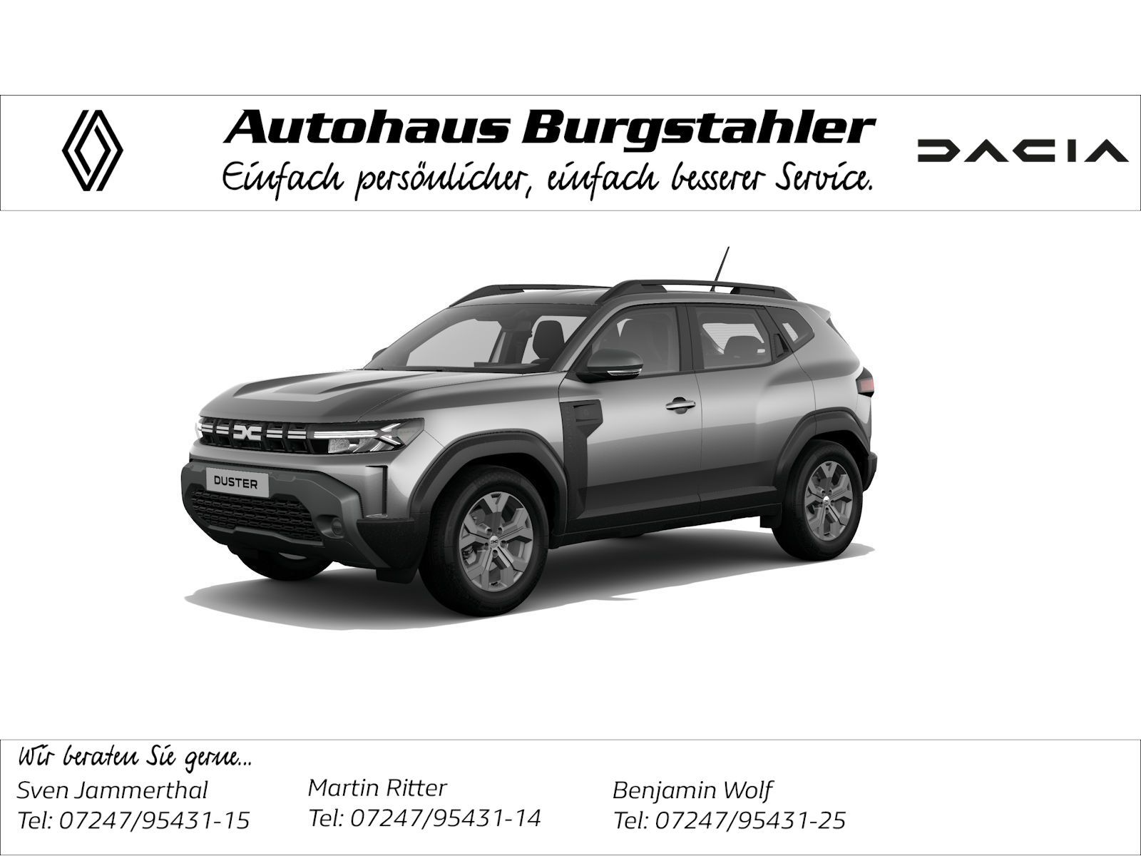 Dacia Duster Neuer Expression hybrid-G 150 4x4 ABS ESP