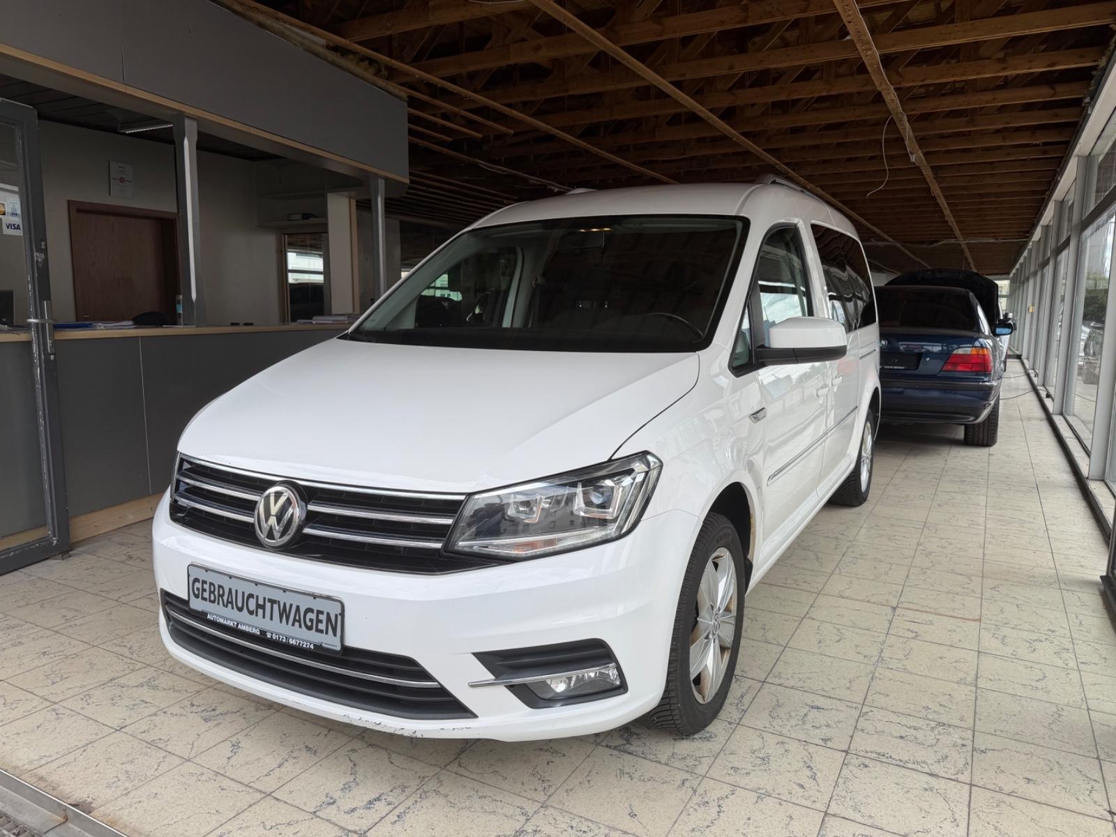 Volkswagen Caddy Maxi BMT DSG*7 SITZE*AHK*ACC*NAVI*STHZ*XEN