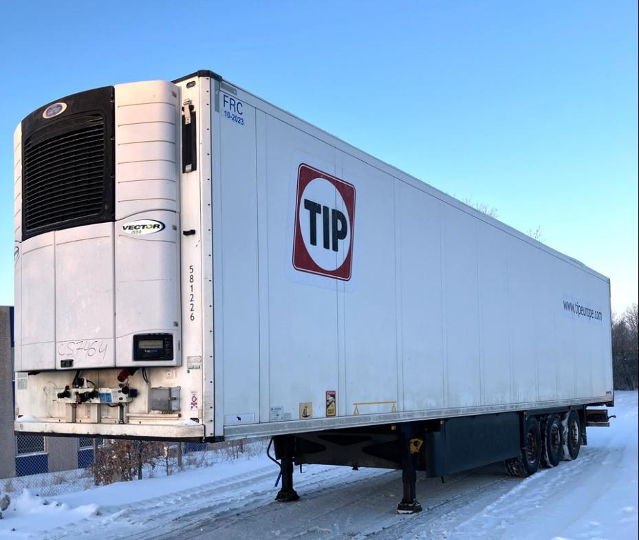 Schmitz Cargobull Trailer Reefer Flower Width & Double Stock Strai