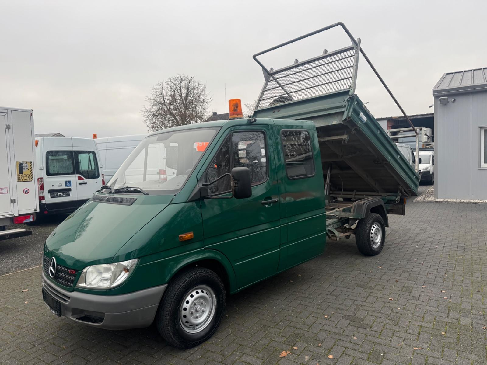 Mercedes-Benz Sprinter 311 DoKa Meiller-Dreiseitenkipper/AHK/