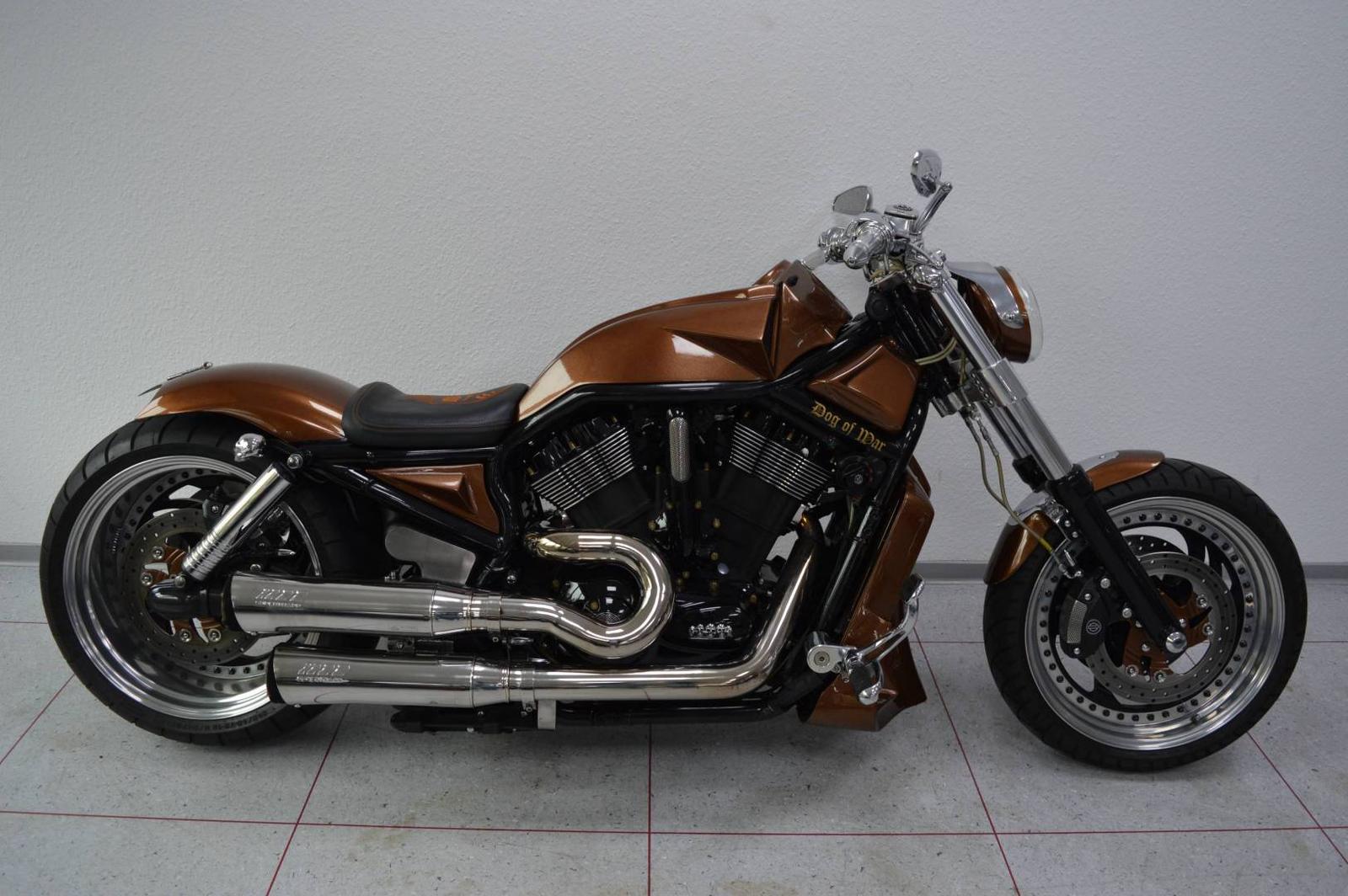 Harley-Davidson V Rod VRSCA +CUSTOMBIKE+LOTTERMANN+SUPERTRAPP+