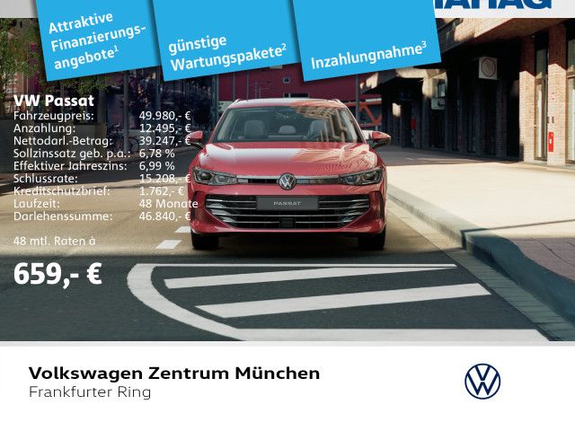 Volkswagen Passat Elegance 2.0 TDI Navi|AHK|Leder|Pano|18"