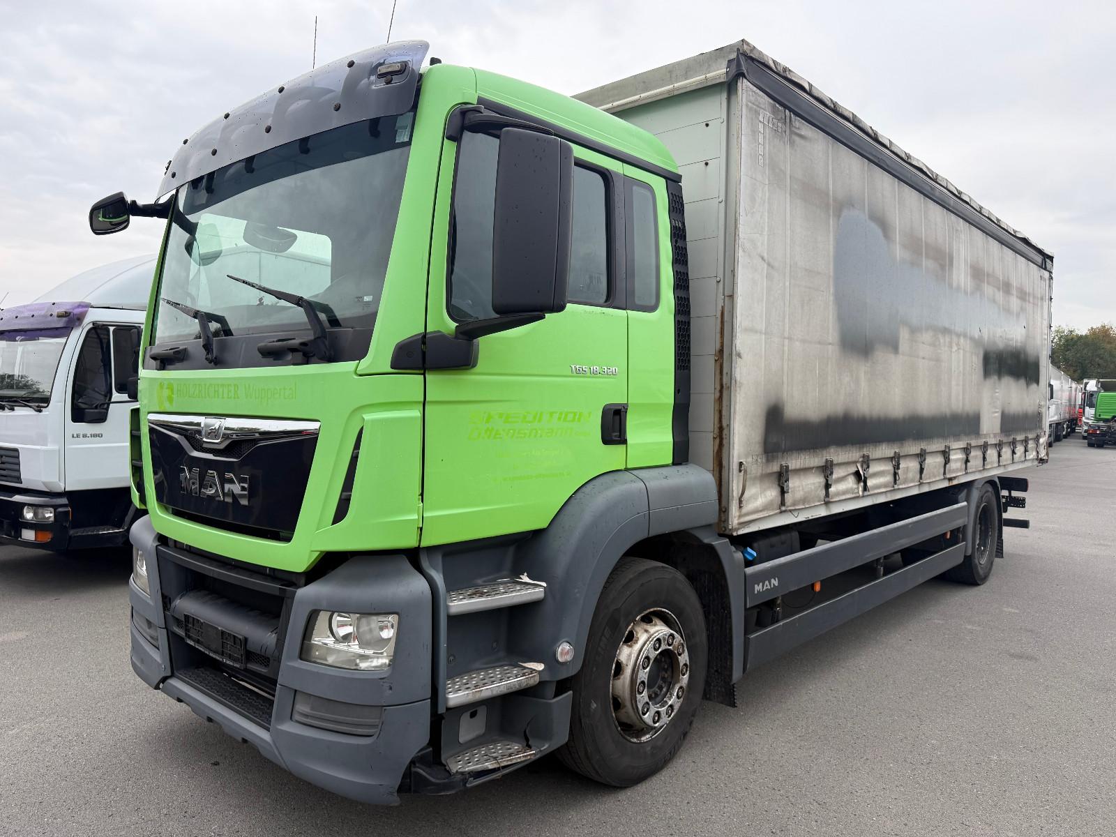 MAN 18.320 TGS P+P Edscha EUR6 1.Hand 7,40m TüV02/27