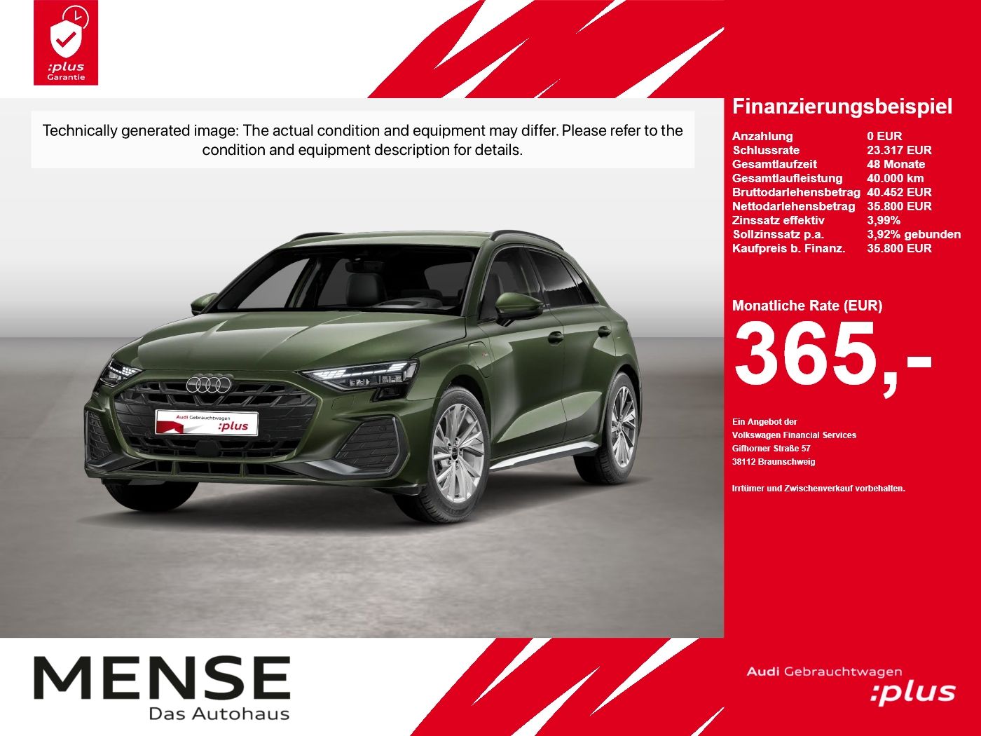 Audi A3 Sportback 40 TFSI e S tronic S line Sonos|AHK