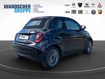 Fiat 500 e Cabrio 42kWh Batterie Icon +LED+Navi+SHZ