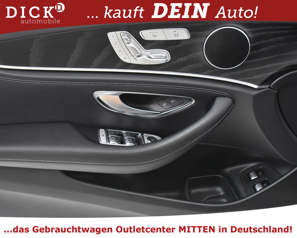 Mercedes-Benz E 400 d 4M 2X AMG Line NIGHT+PANO+WIDES+AHK+360°+