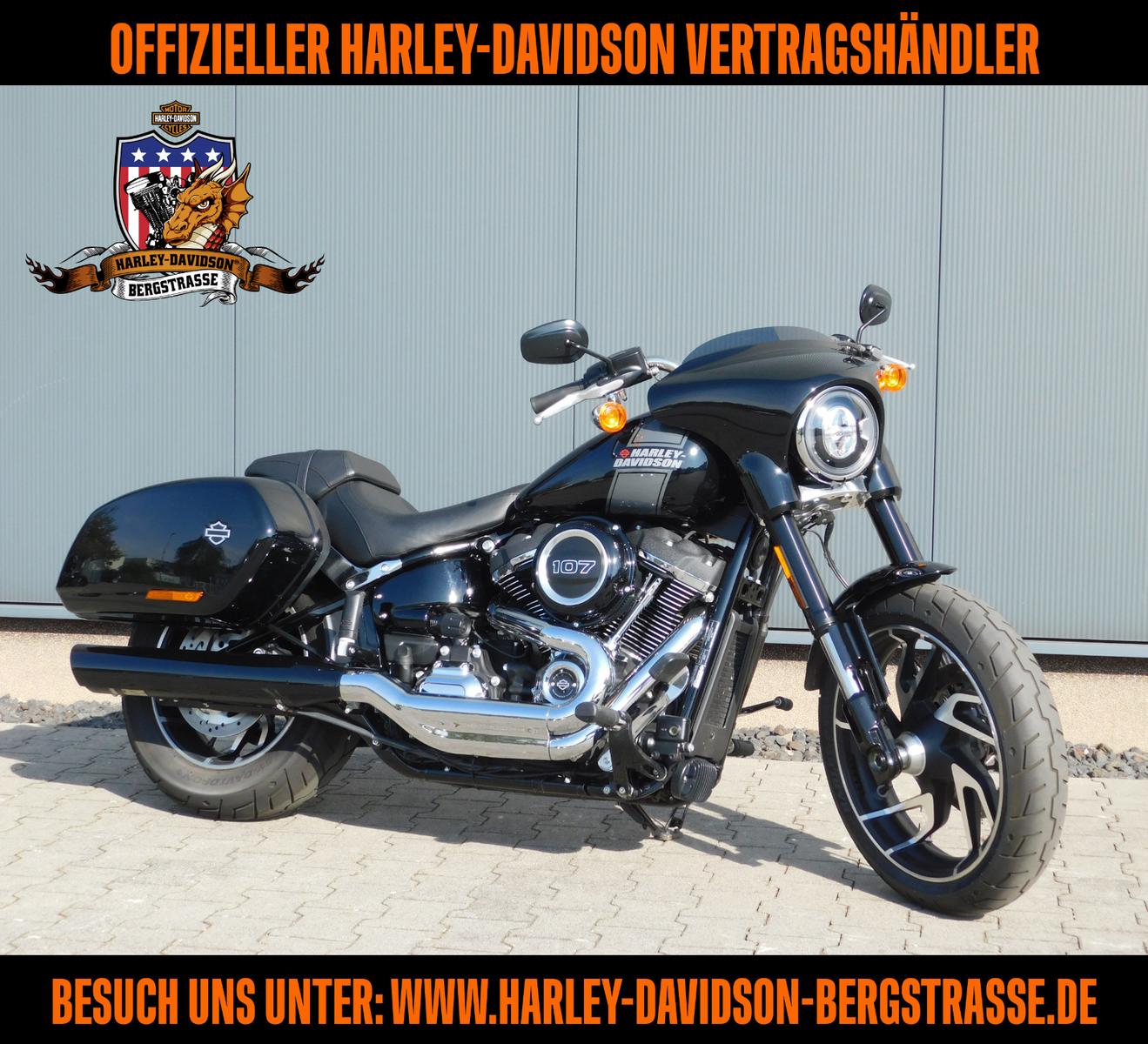 Harley-Davidson FLSB MY23 Softail Sport Glide mit Jekill & Hyde