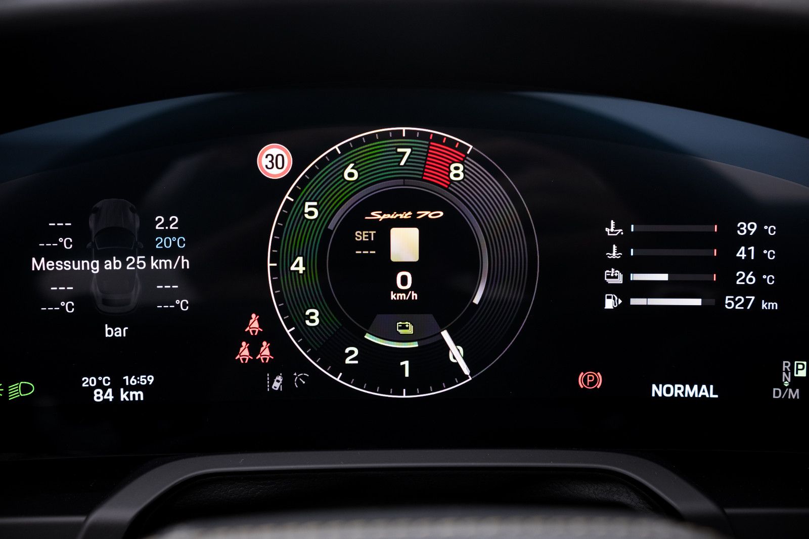 Fahrzeugabbildung Porsche 911 Spirit 70-PCCB-PDCC-Inno-Burm.-Lift-LP 271TE