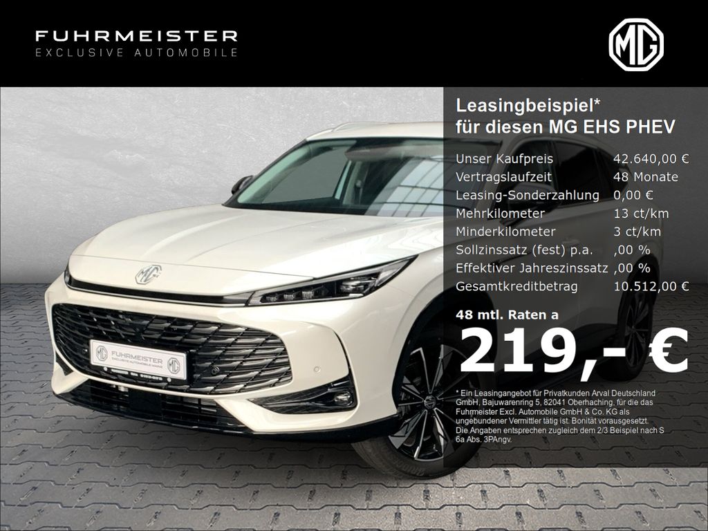 MG EHS PHEV Luxury MY24 360° Kamera SHZ Navi MG Pil