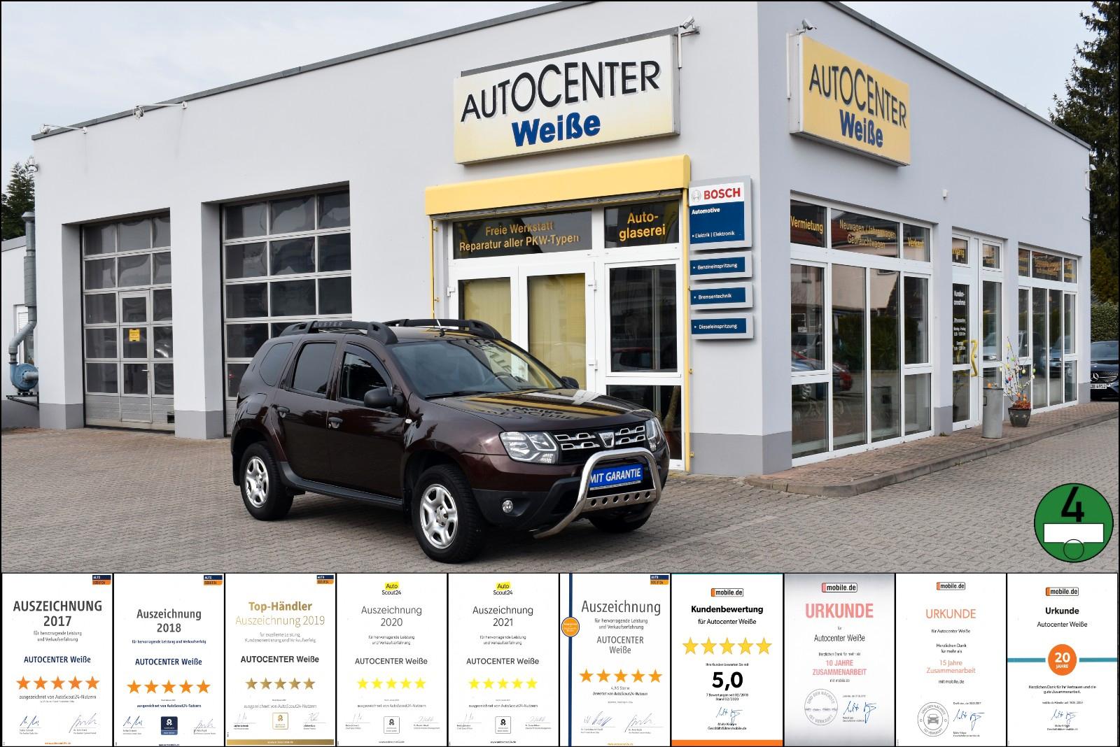 Dacia Duster 1.6 SCe 115 4x2 1.-Hand S-Heft Garantie