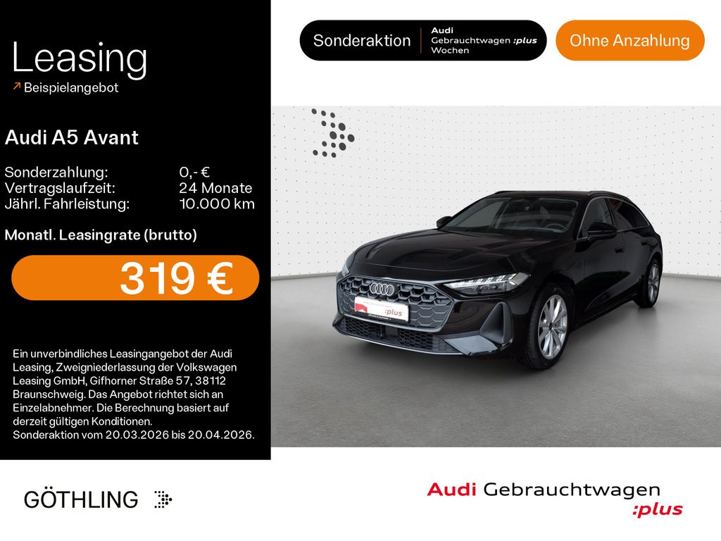 Audi A5 Avant 40 TDI S tro*B&O*HUD*LED*Virtual*Navi+*