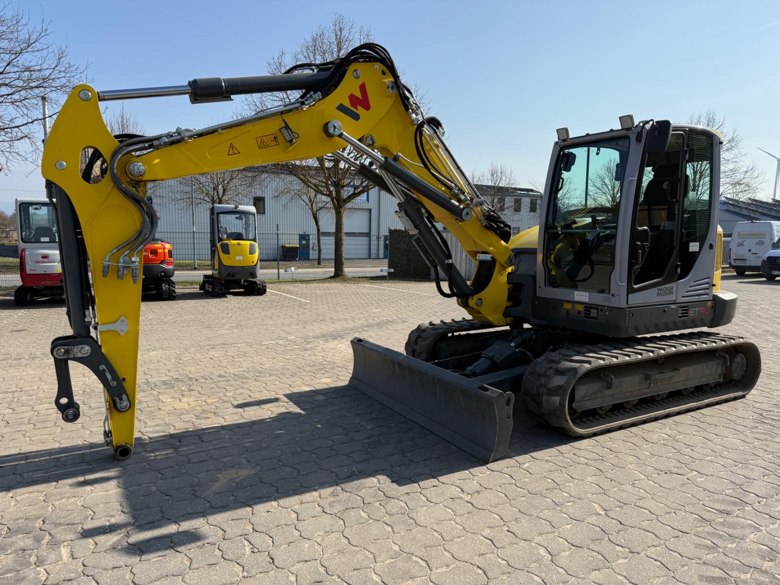 Wacker ET 90, Bj 25, 150 BH, hydr. VA, ohne Anbaugerät,