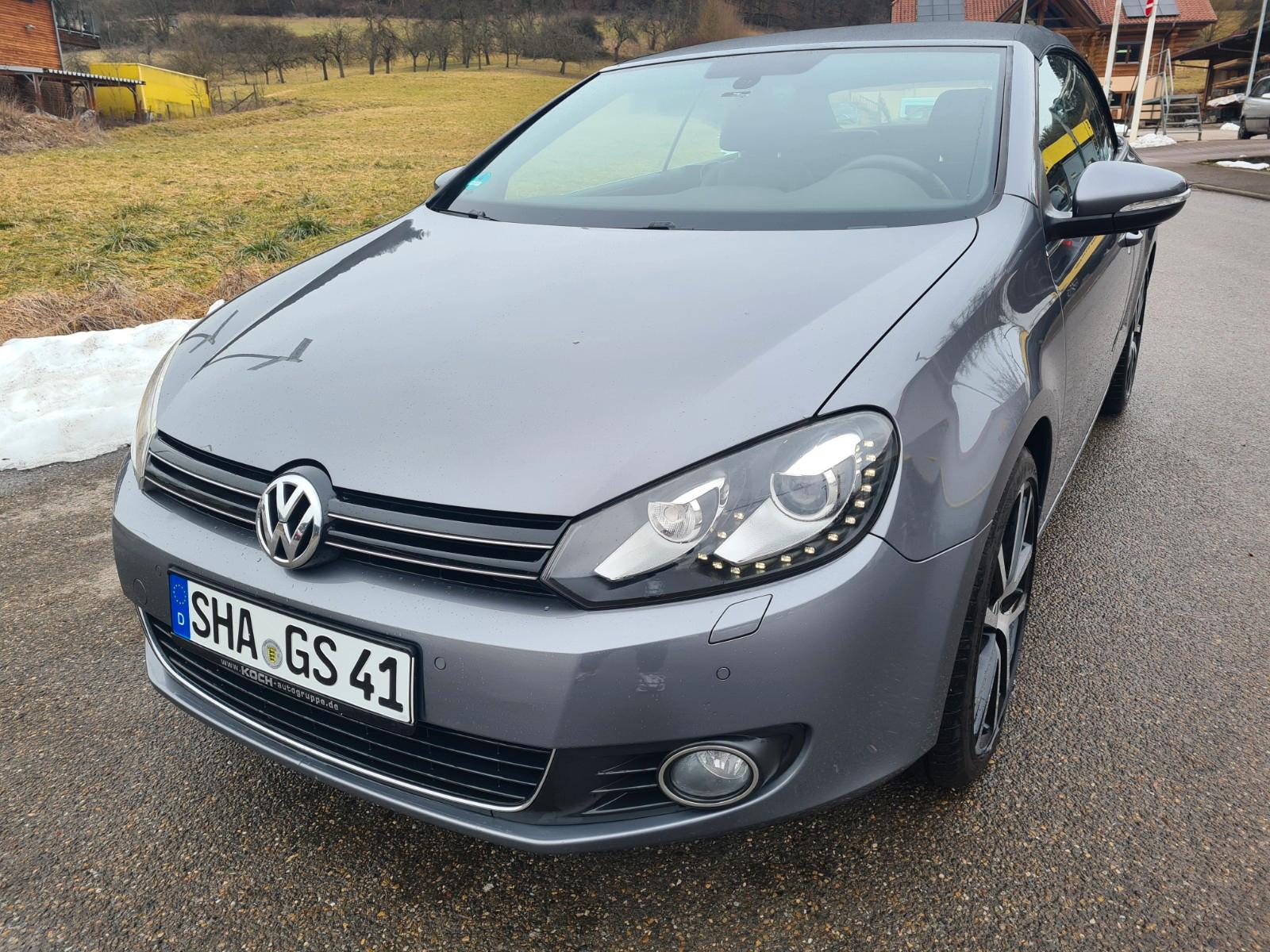 Volkswagen Golf VI Cabriolet Basis BMT/1.6TDI/Leder/LED/SHZ