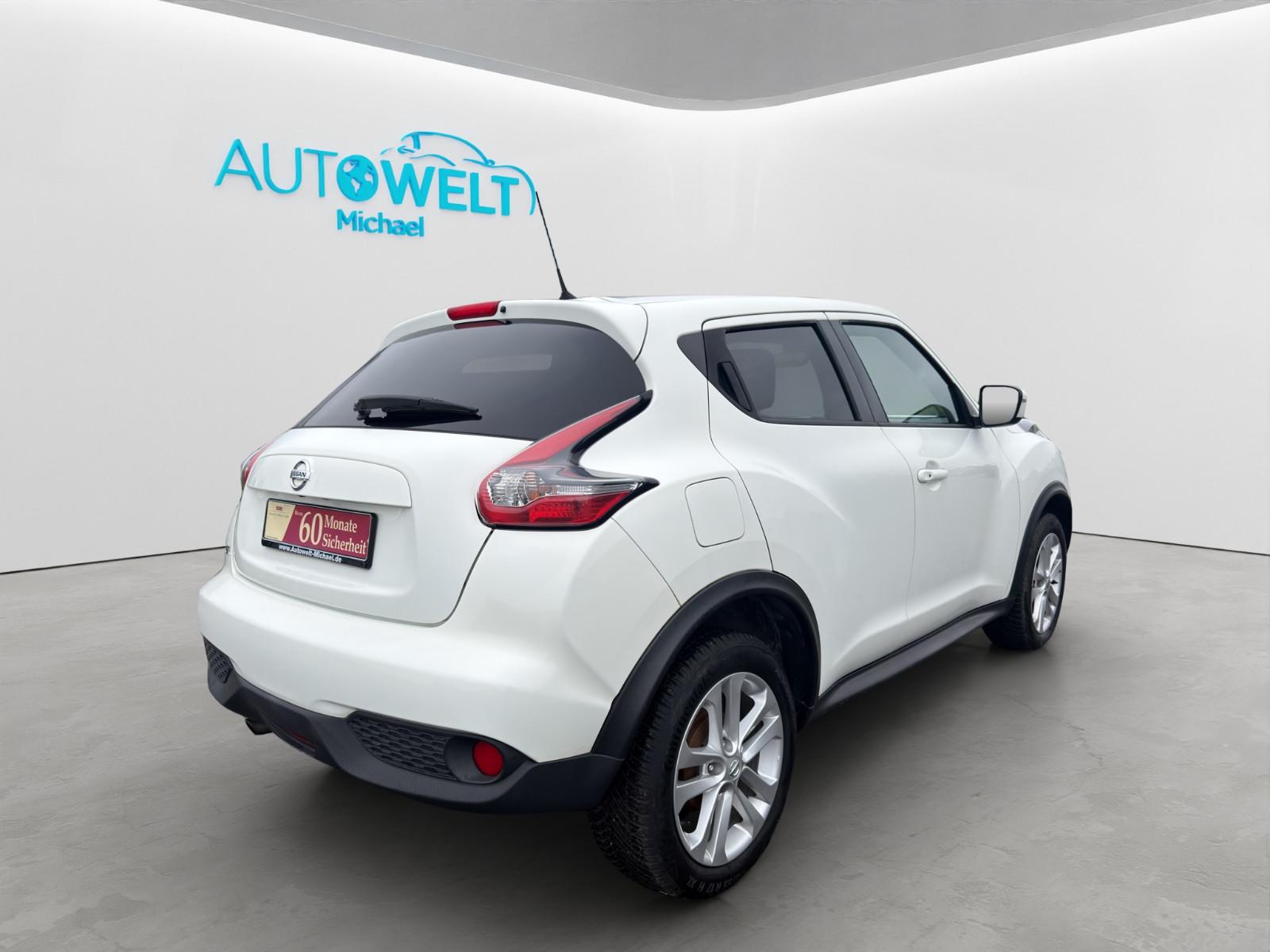Nissan Juke 1.2 SITZH LED NAV KAM GJR TÜV+Insp. NEU 17'