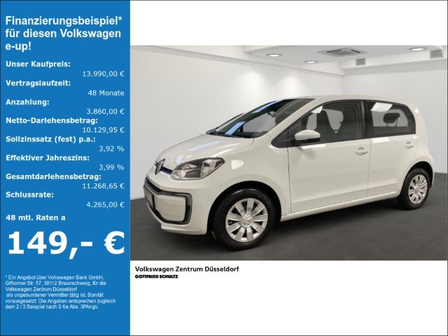 Volkswagen up e-up! Automatik Sitzheizung