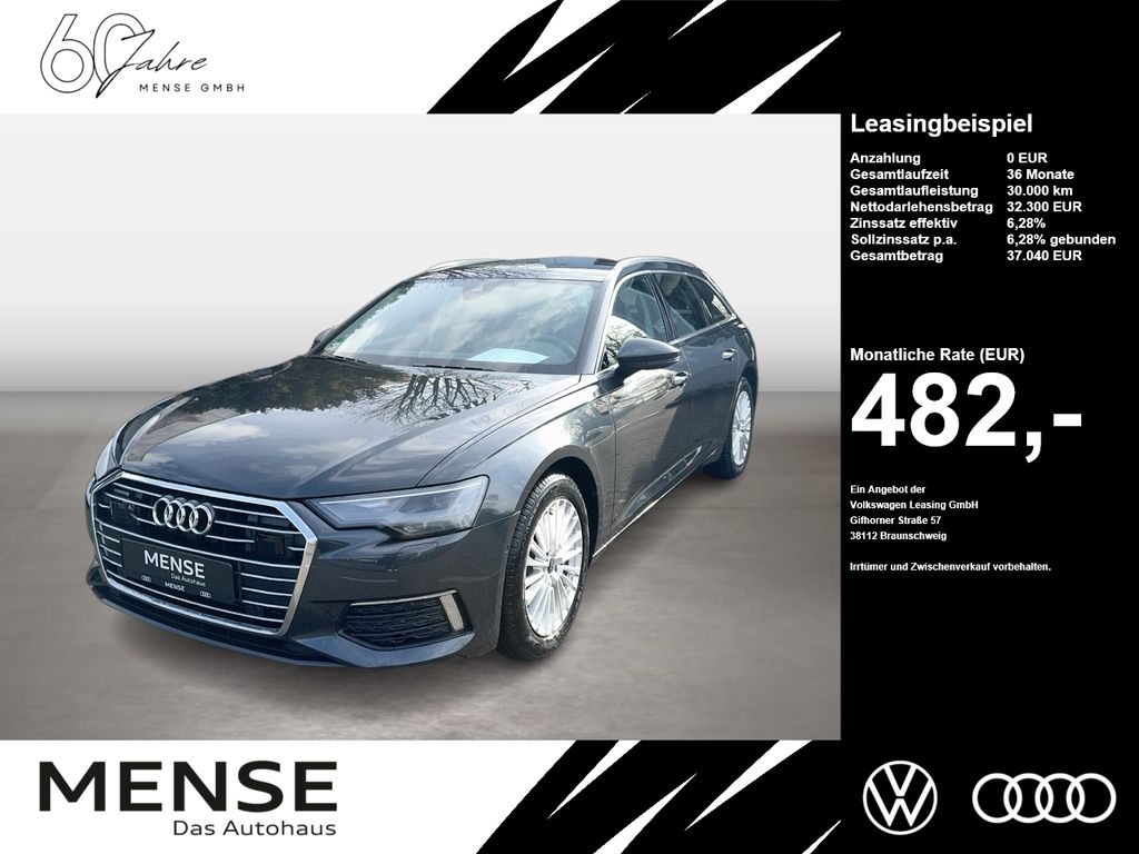 Abbildung Leasingangebot Audi A6 Avant 50 TFSIe Quattro S tronic Design AHK|LM