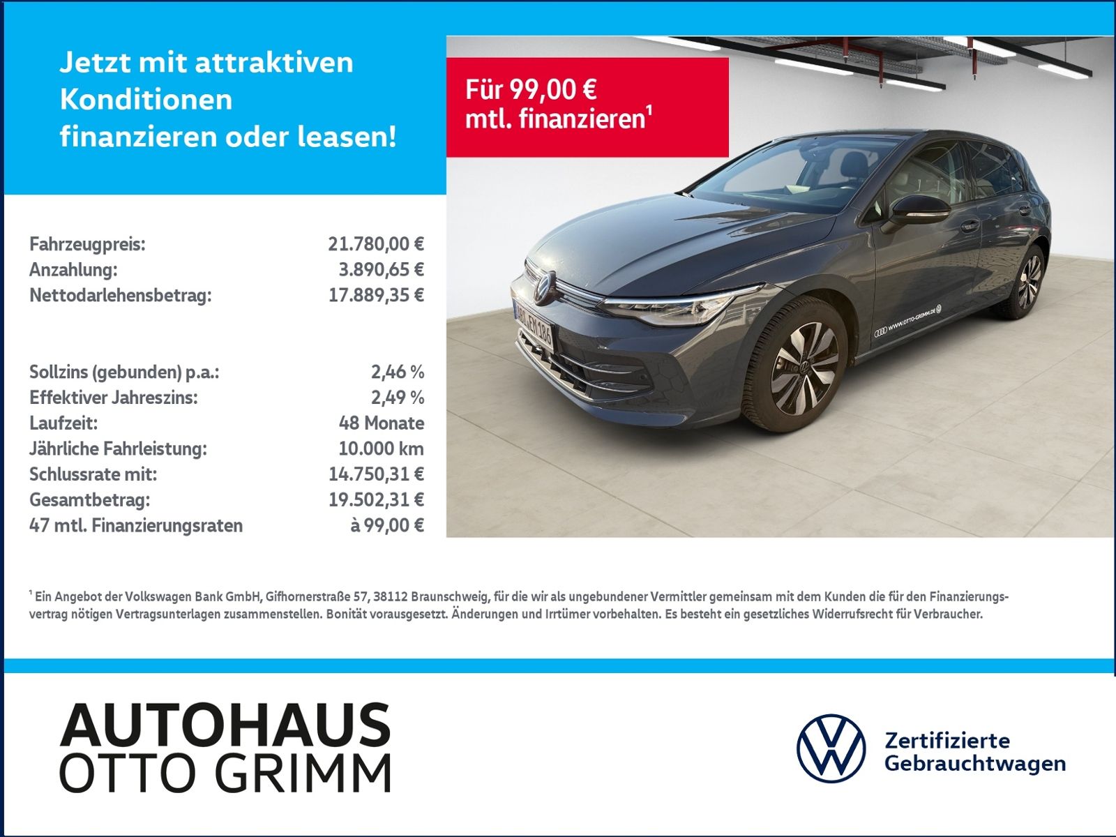 Volkswagen Golf VIII 1.5 TSI Goal LED AHK Navi foto 1