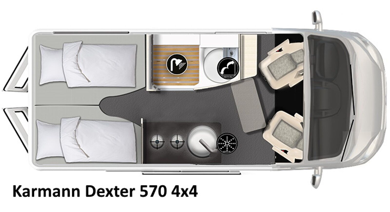 Fahrzeugabbildung Karmann Dexter 570 AW Navi, 4X4, 170PS, CombiD6E,Solar