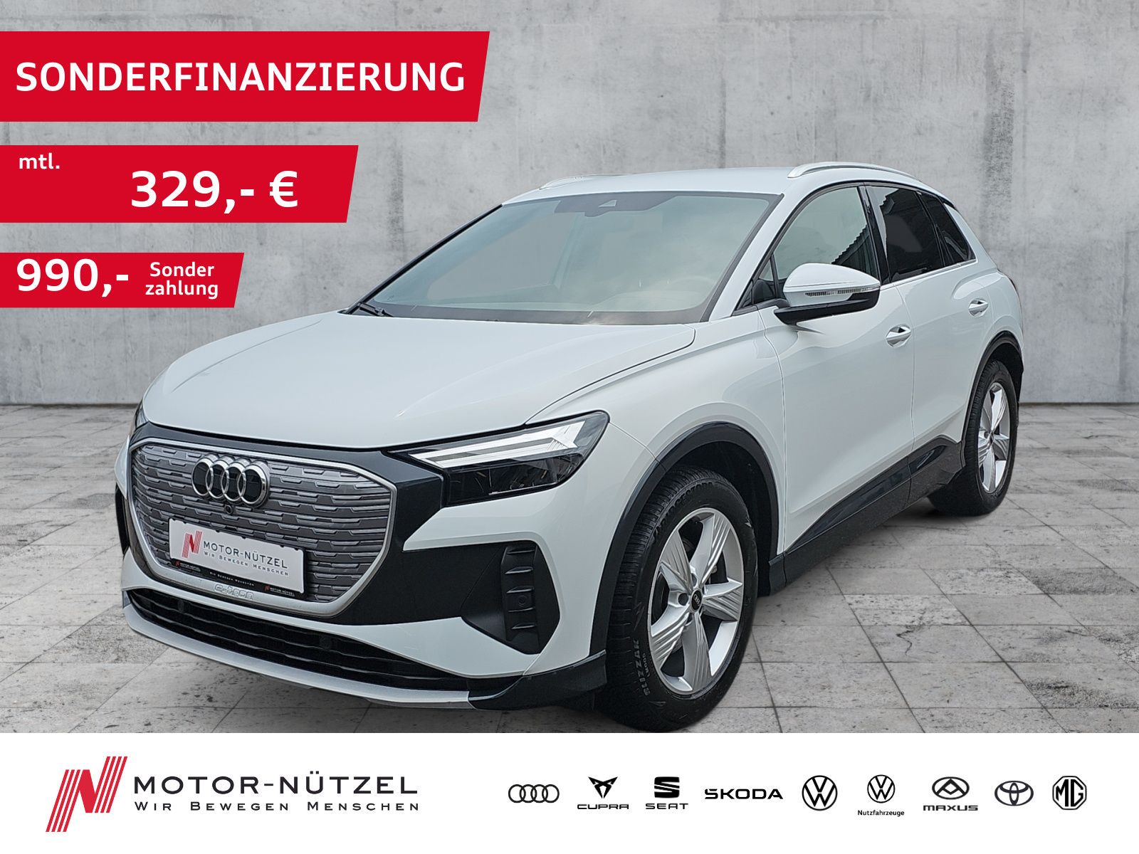 Audi Q4 e-tron 35 ADVANCED LED+2xPDC+GRA+SHZ+19"LM