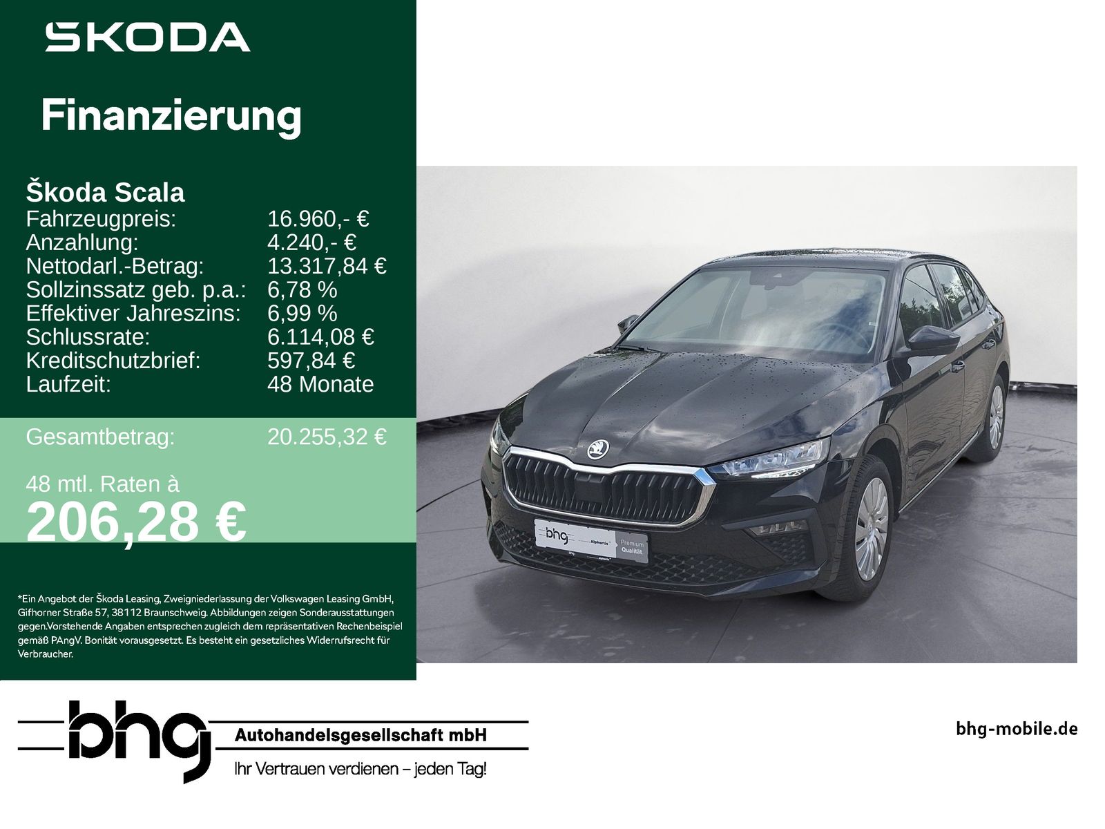 Skoda Scala 1.0 TSI Essence