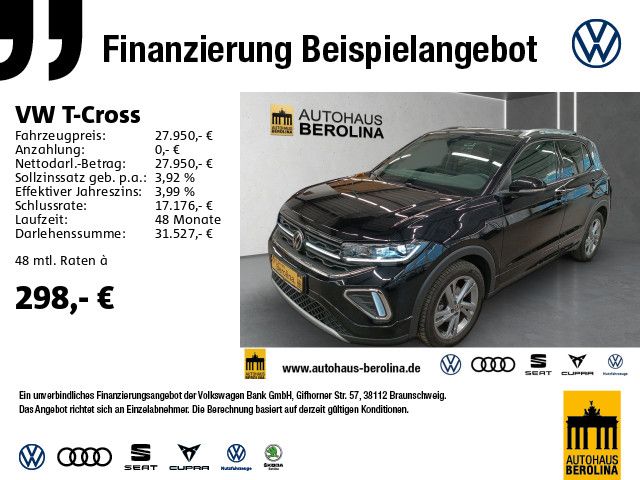 VW T-Cross 1.5 TSI R-Line DSG *AHK*ACC*NAV*R-CAM*