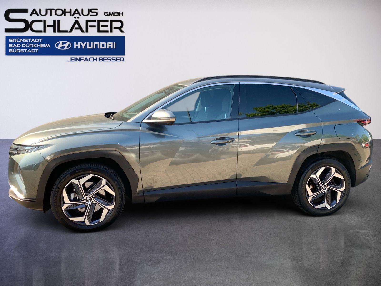 Fahrzeugabbildung Hyundai TUCSON 1.6 T-GDI Prime Hybrid Assi ECS Leder