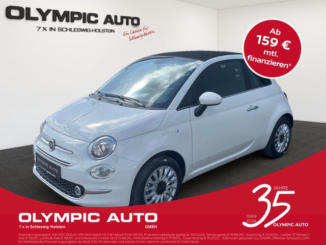 Fiat 500C 1.0 GSE Hybrid Dolcevita PDC KLIMA-AT TOUCH