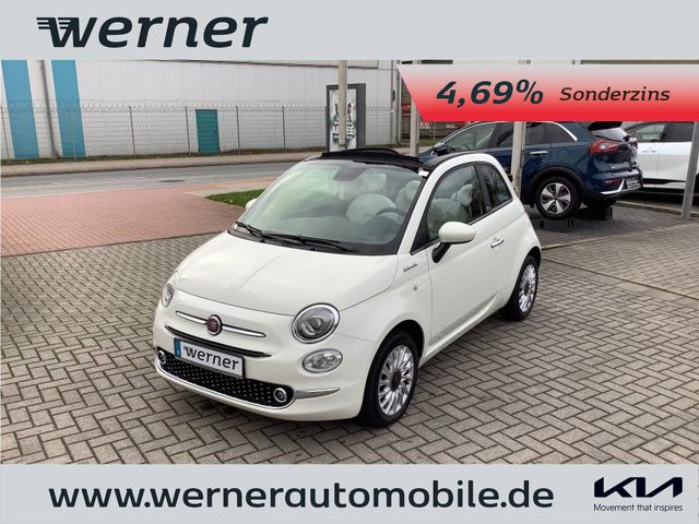 Fiat 500C 1.0 Mild Hybrid Dolcevita~Allwetter~NAVI~Kl