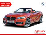 BMW 218i Sportline LED el. Verdeck Tempomat PDC DAB - BMW 218 aus 2021
