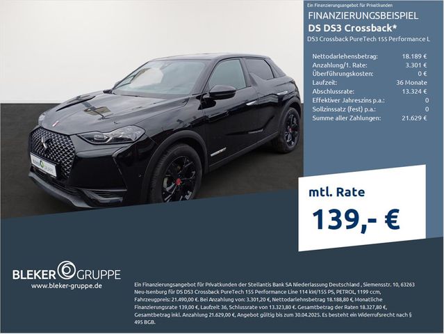 DS Automobiles DS3 Crossback PureTech 155 Performance Line