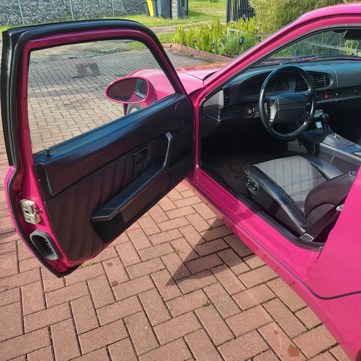 Porsche 968 in Sternrubin/Schwarz extrem selten TOP 