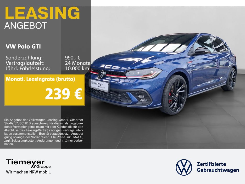 Polo GTI BLACK LM18 ASSIST SOUNDSYS