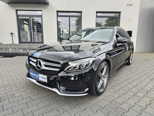 MERCEDES-BENZ C 250 d T AMG Line LEDER NAVI LED AUS 2.HAND