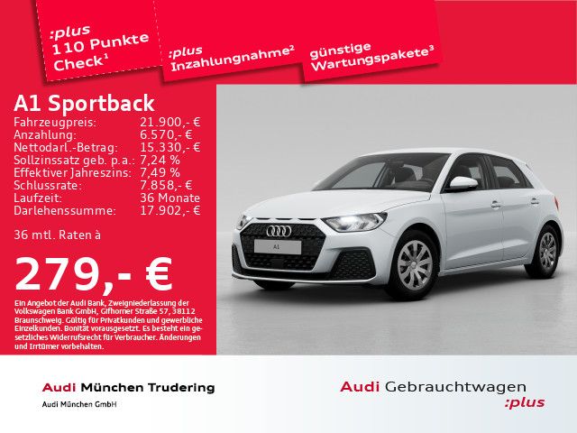 Audi A1 Sportback 25 TFSI S tronic basis Smartphone I