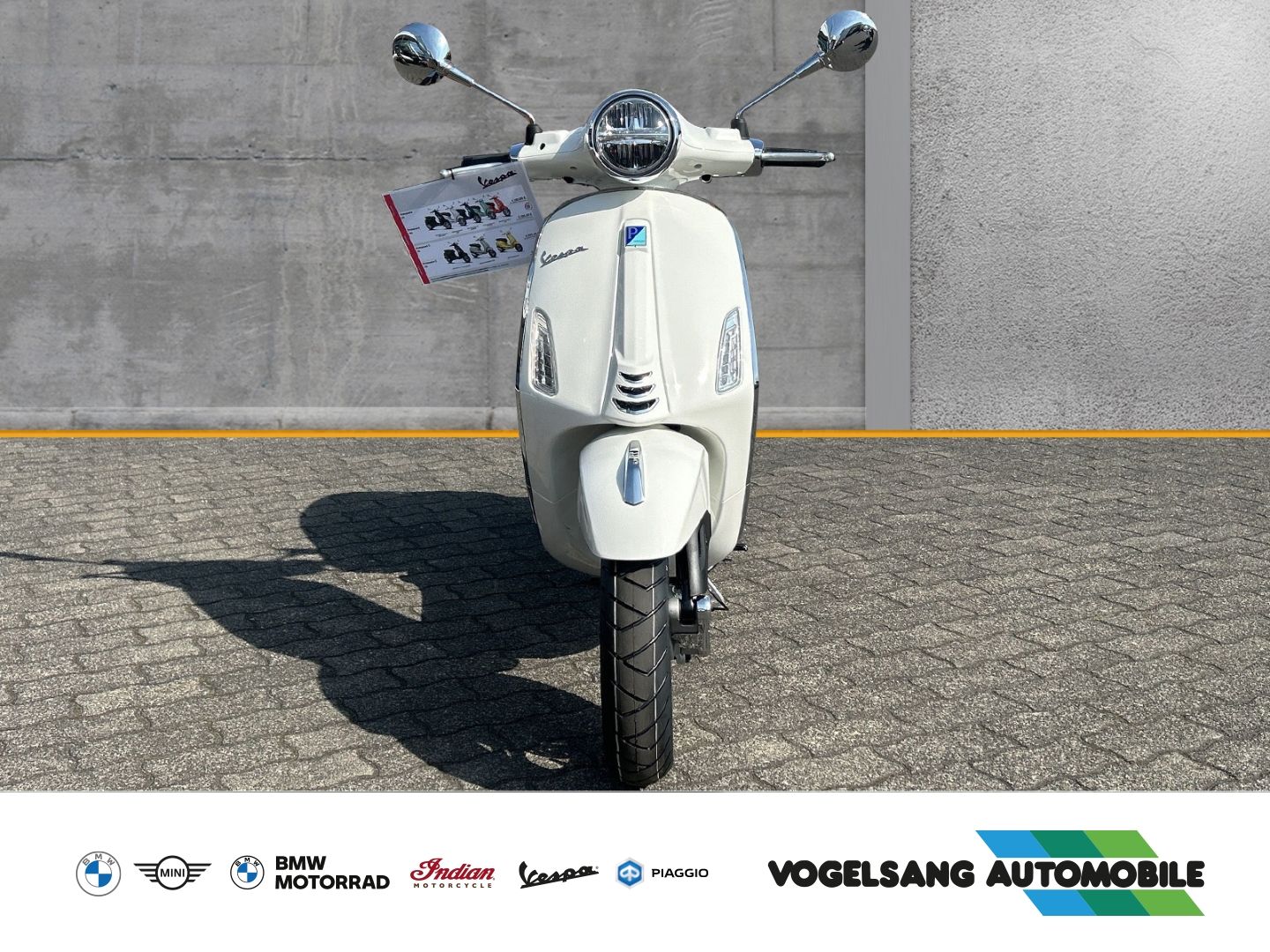 Fahrzeugabbildung Vespa Primavera 50 I-Get, Voll LED, LCD Display, Facel