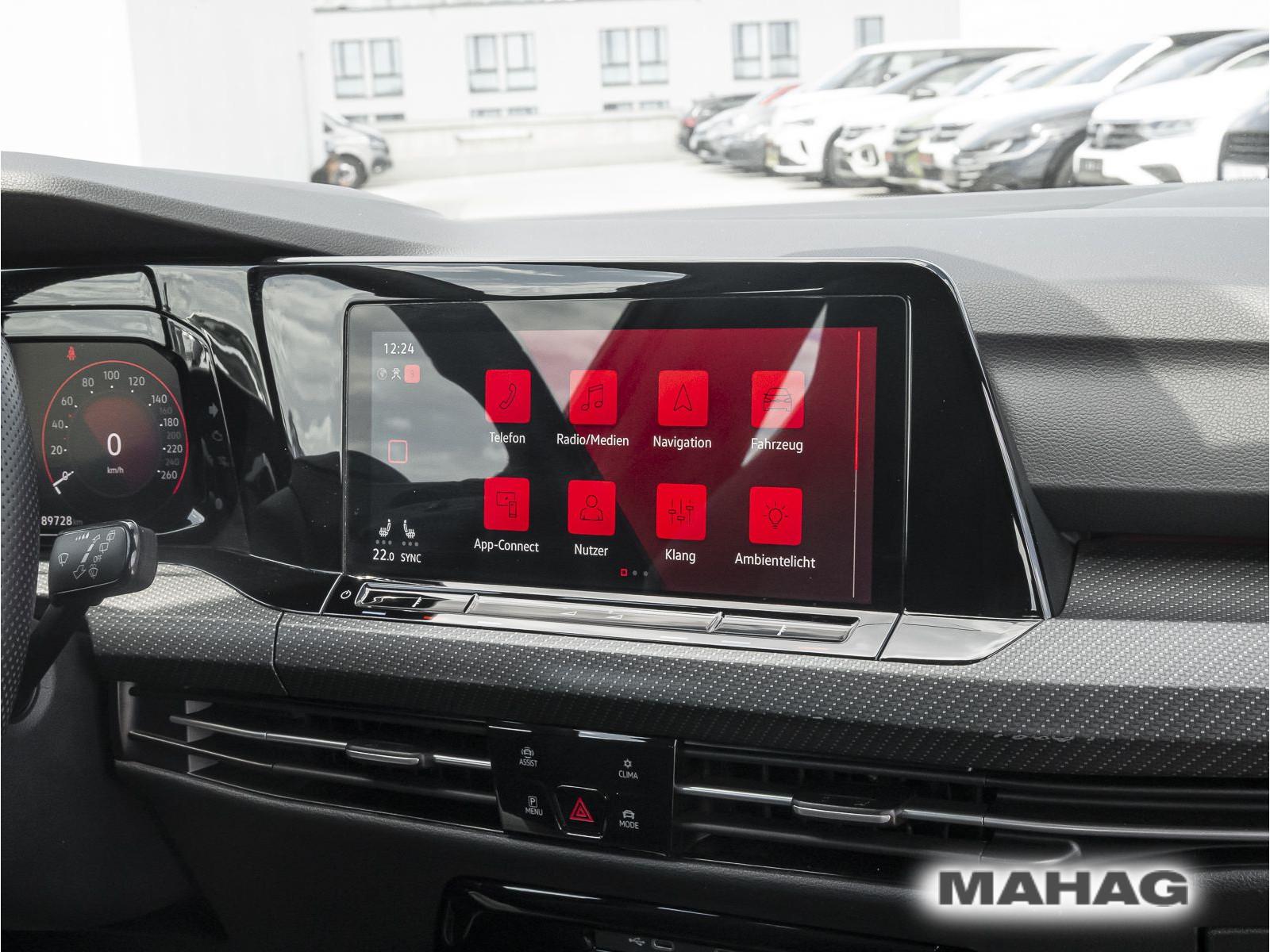 Volkswagen Golf VIII R-Line 1.5 eTSI ACC LED Navi ParkPilot, миниатюра 14