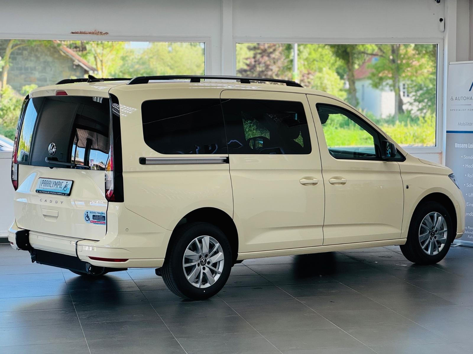 Volkswagen Caddy Maxi DSG Rollstuhlgerecht-Rampe TAXI NEU