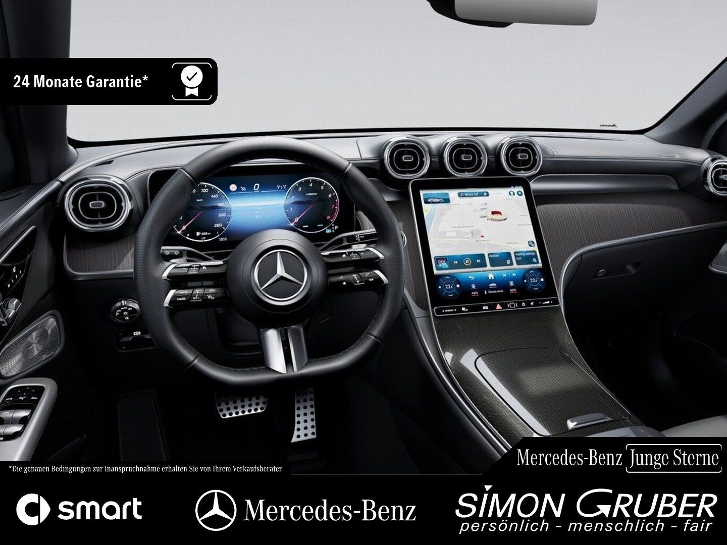 Fahrzeugabbildung Mercedes-Benz GLC 200 4M AMG Night Pano Burm Leder 360 AHK