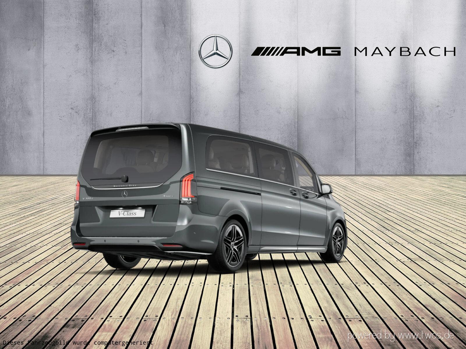 Mercedes-Benz V 300 d 4M Extralang AMG/MBUX/Multibeam/8Sitzer