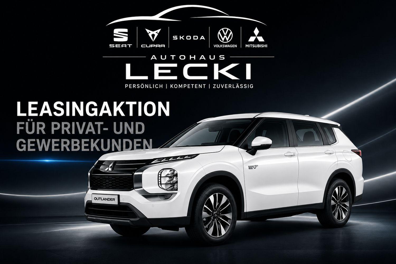 Mitsubishi Outlander 2.4 100 kW PHEV Diamant AB 189 € *LEAS