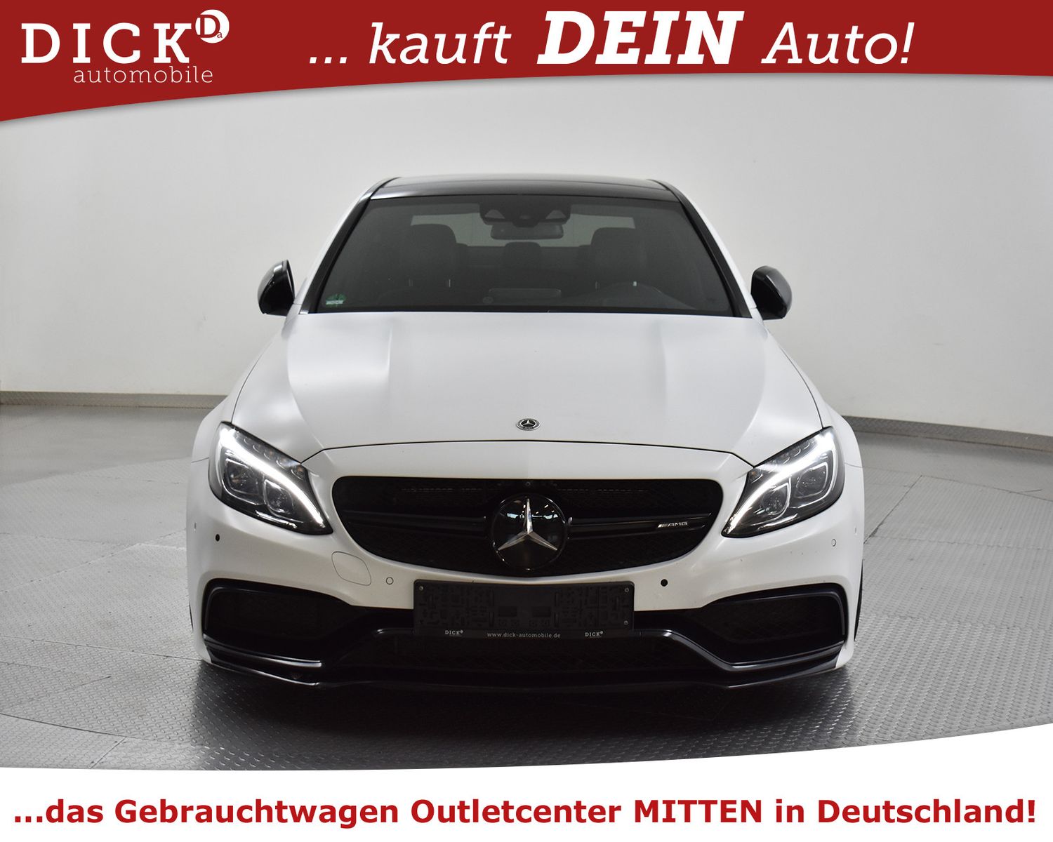 MERCEDES-BENZ C 63S AMG PANO+MULTIB+MEMO+COMAN+BURM+HEAD+360°+ - Image 3