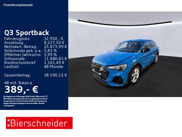 Audi Q3 Sportback 35 TFSI S line 19 AHK ACC LED SHZ