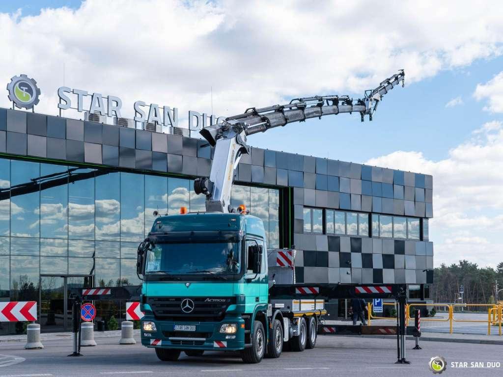 Mercedes-Benz  ACTROS 3258 8x4 Palfinger PK 72002 Crane