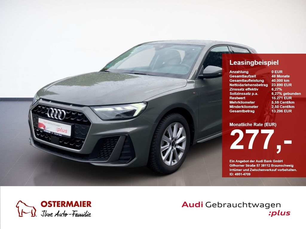 Audi A1 Sportback S-LINE 25 TFSI S-TRONIC LED.ACC.VIR