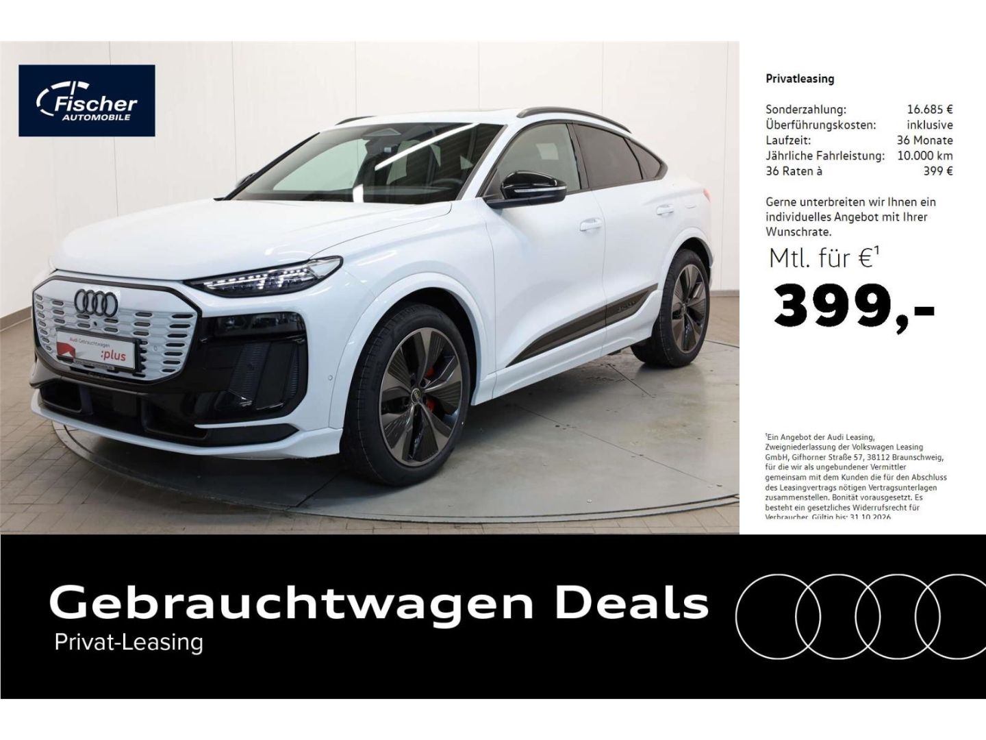 Audi SQ6 e-tron Sportback quattro AHK/P-Dach/Bei.Dis