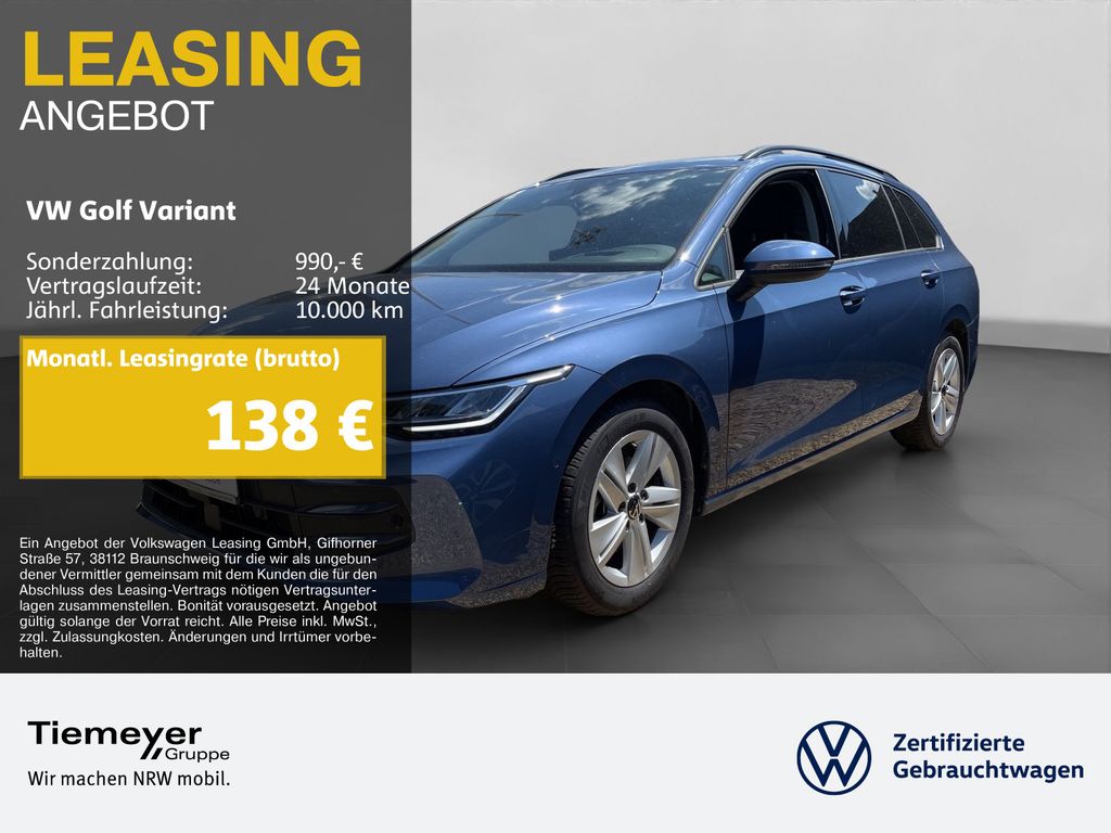 Volkswagen Golf Variant 1.5 TSI LIFE ST.HEIZ AHK HuD KAMERA