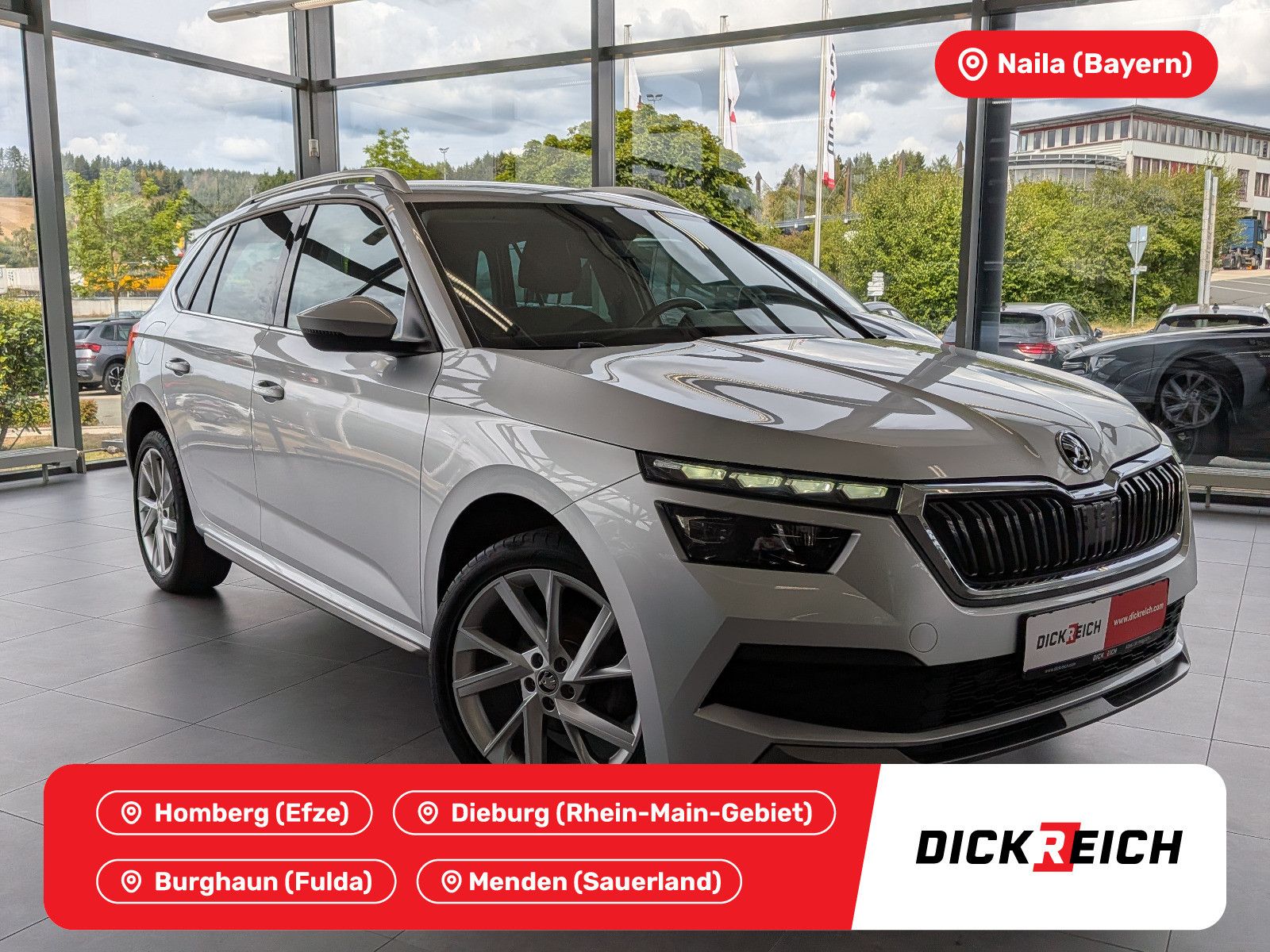Fahrzeugabbildung SKODA Kamiq 1.6 TDI Style ad-LED PDC SHz Tempomat 18"
